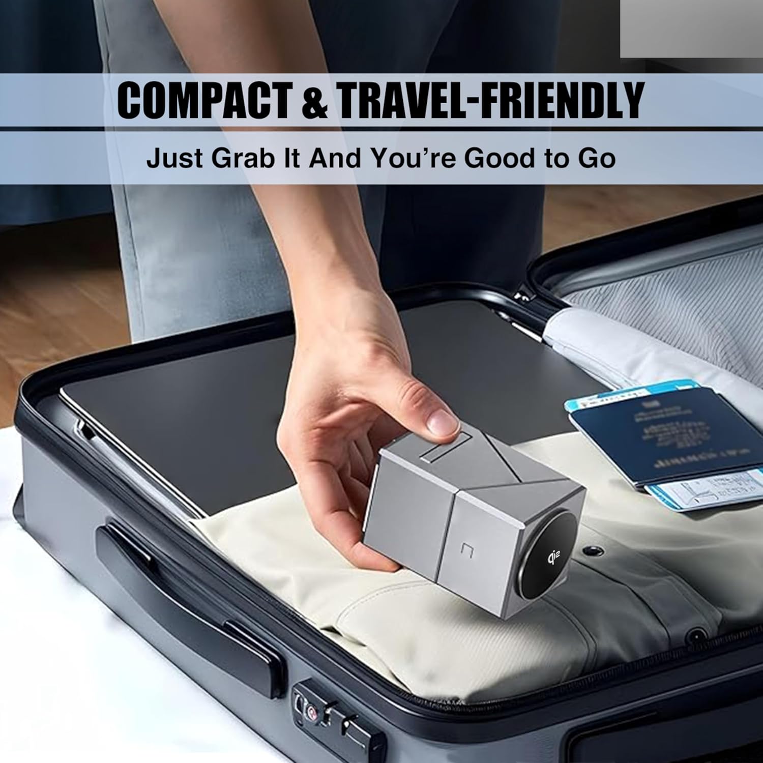 3-in-1 Magnetic Mag-Safe Wireless Charging Station